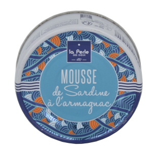 Sardinenmousse La Perle des Dieux mit Armagnac 80g