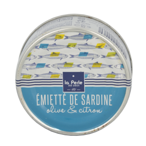 Sardinenstückchen La Perle des Dieux Olive & Zitrone 80g