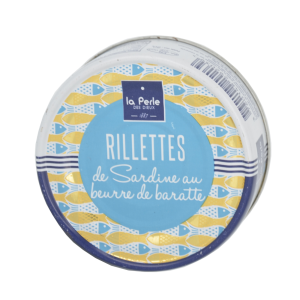 Sardinen Rillettes La Perle des Dieux mit Butterschmalz 80g