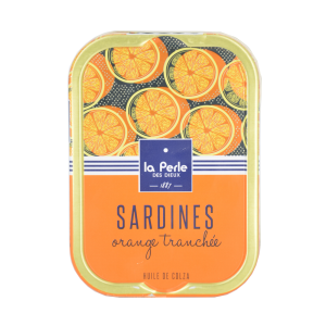 Sardinen La Perle de Dieux mit Orangenscheiben 115g