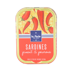 Sardinen La Perle des Dieux mit Paprika u. Chili 115g