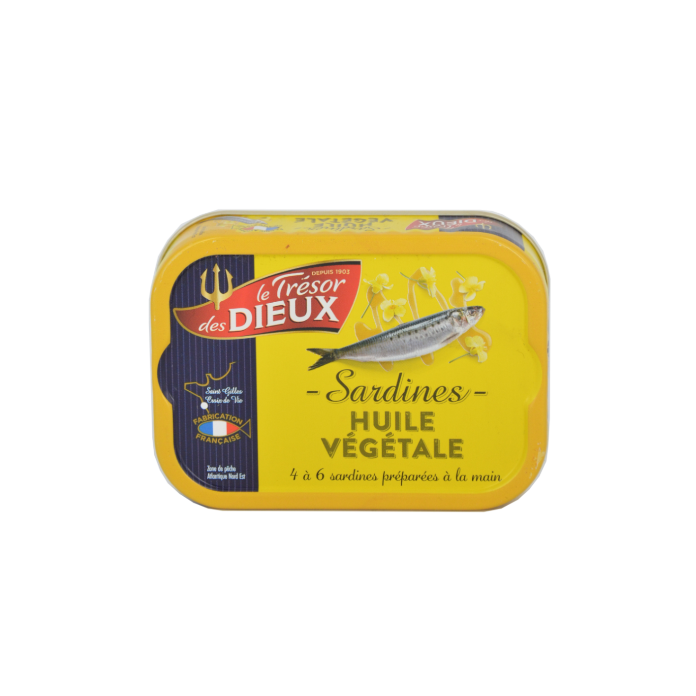 Sardinen Trésor des Dieux in Öl 115g, purer Genuss aus Frankreich