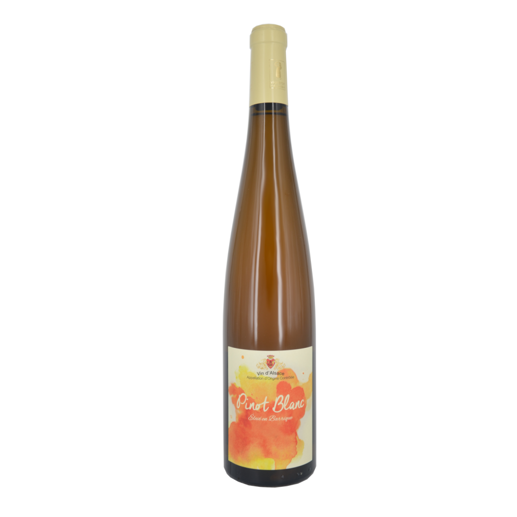 Fahrer Pinot Blanc Barrique 2020, perfekter Begleiter zu Raclette!